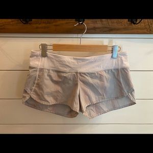 Lululemon Speed Shorts Size 8
